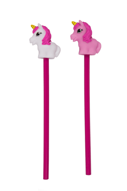 Pencil with topper, Unicorn,