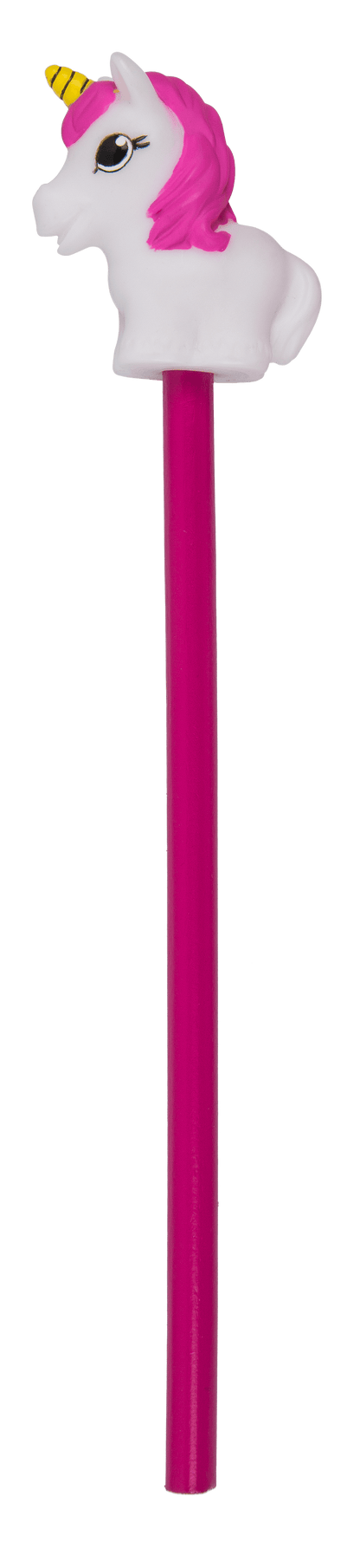 Pencil with topper, Unicorn,
