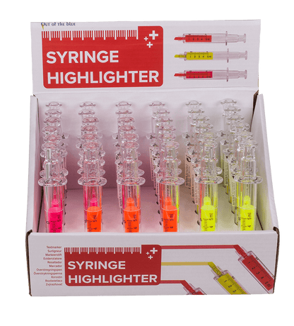 Highlighter, Syringe,