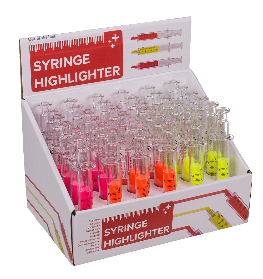 Highlighter, Syringe,