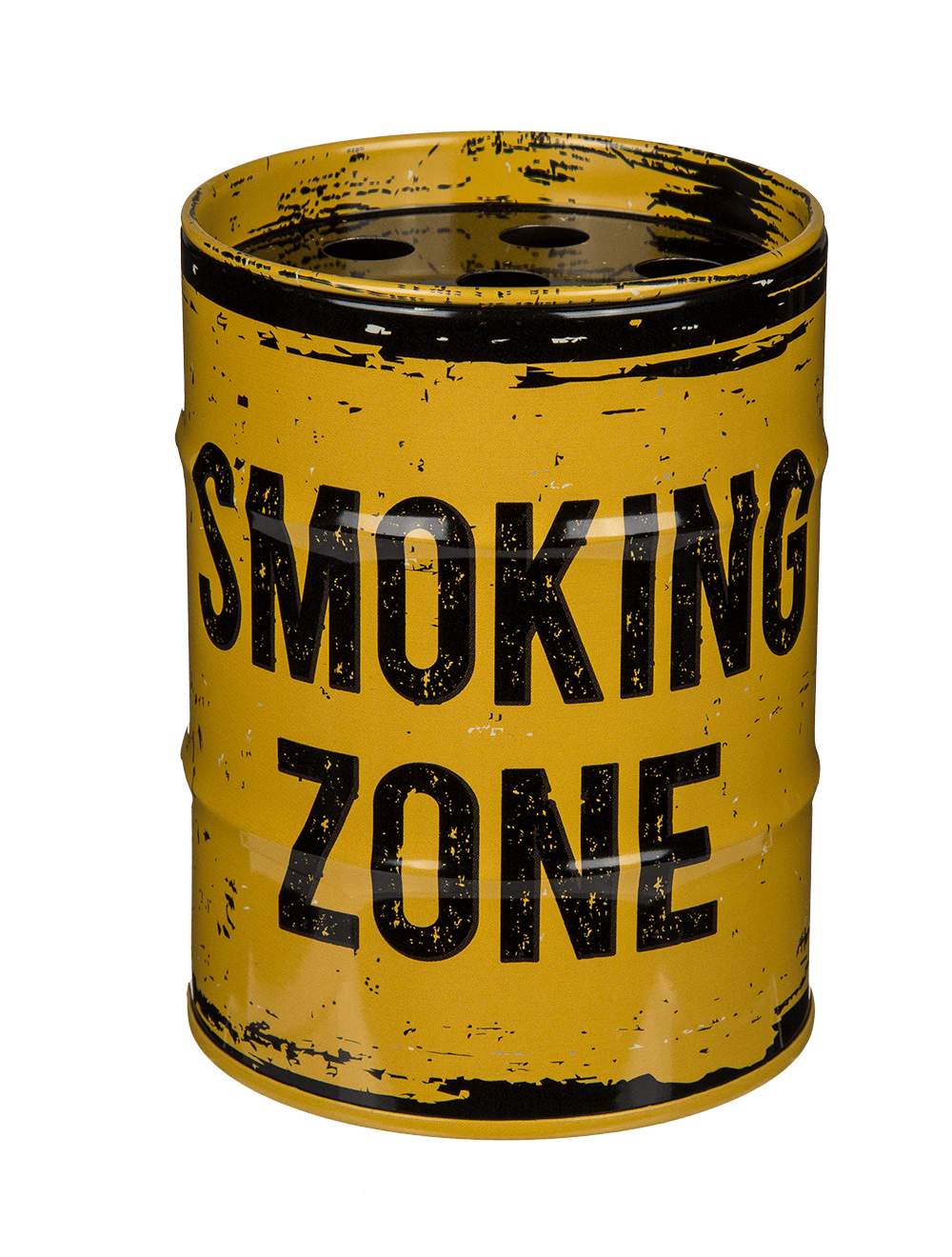 Metal ashtray, Oil Drum,