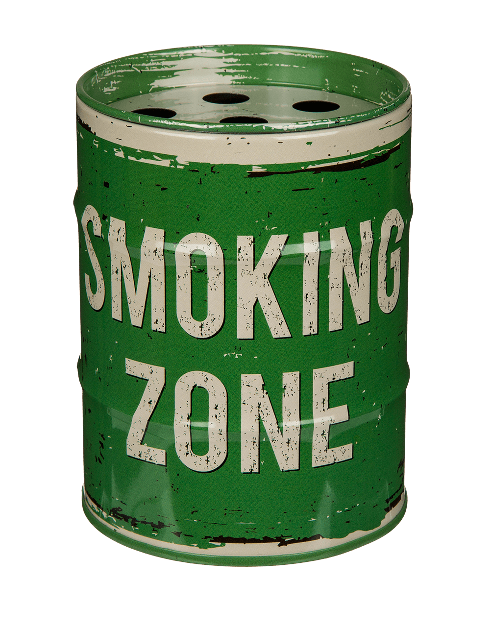 Metal ashtray, Oil Drum,