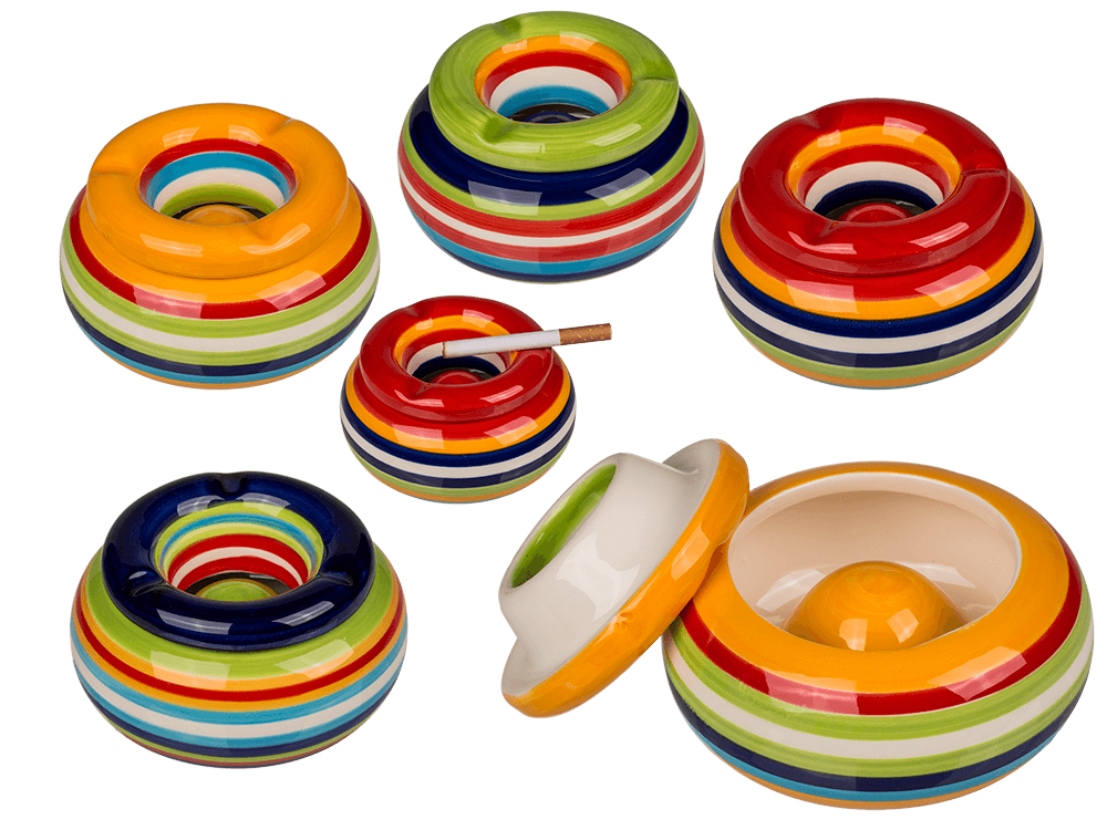 Storm ashtray, Stripes,