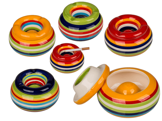 Storm ashtray, Stripes,