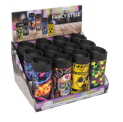 Metal ashtray, Fancy Style,
