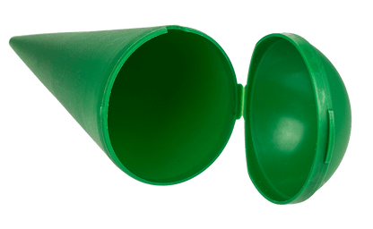 Portable beach ashtray, ca 15 cm,