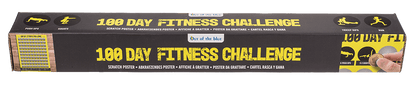Scratch Poster,100 days of fitness,