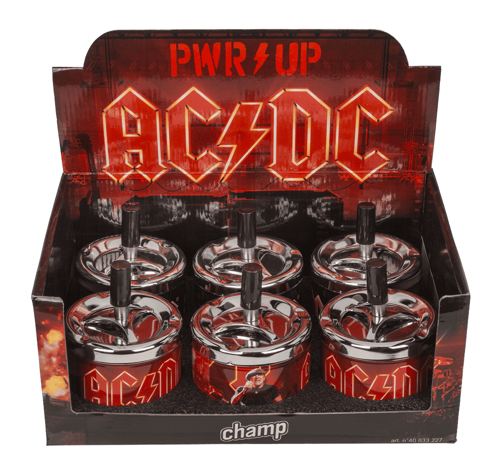 AC/DC, ashtray,