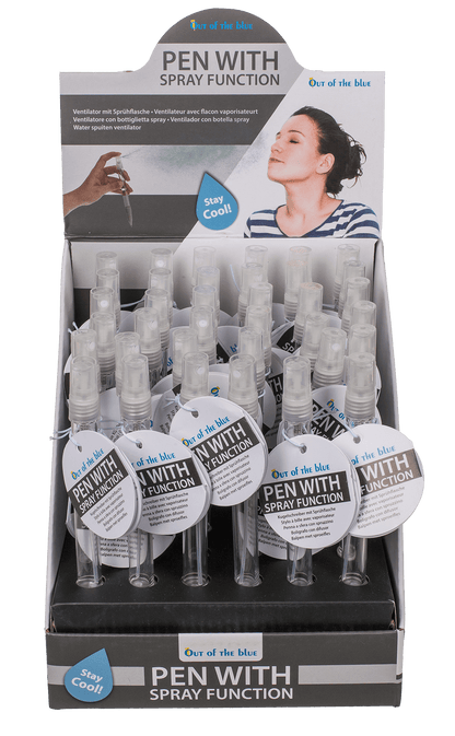 Pen with spray bottle. ca. 7 ml, ca. 18 cm,