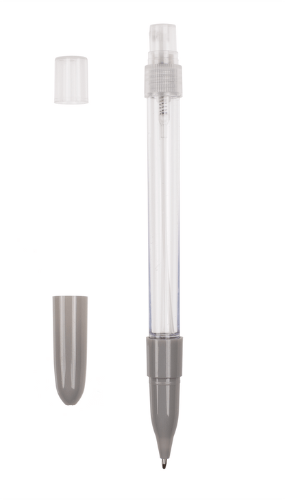 Pen with spray bottle. ca. 7 ml, ca. 18 cm,