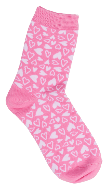 Set of 3 women socks, Hearts, Size 36 - 42,