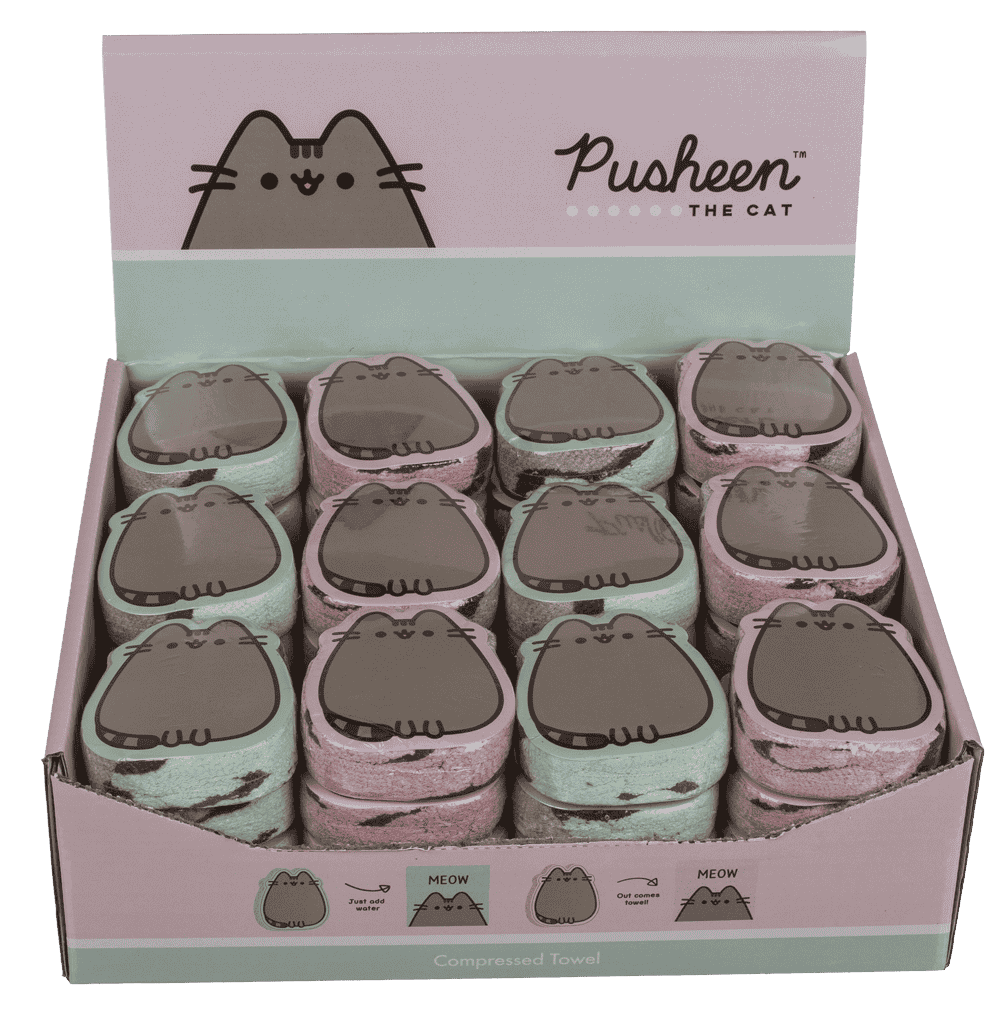 Magic cotton towel, Pusheen,