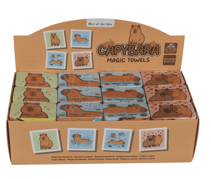 Magic cotton towel, Capybara,