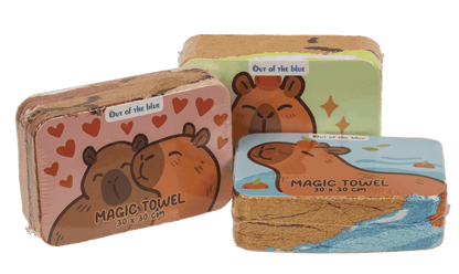 Magic cotton towel, Capybara,
