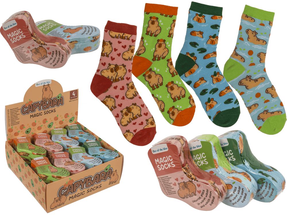 Magic kids socks, Capybara, 1 pair,