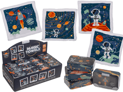 Magic cotton towel, space,