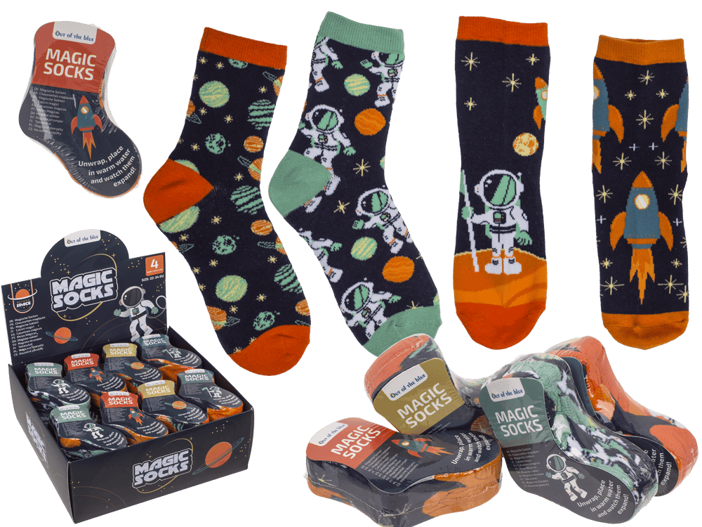 Magic kids socks, space, 1 pair,