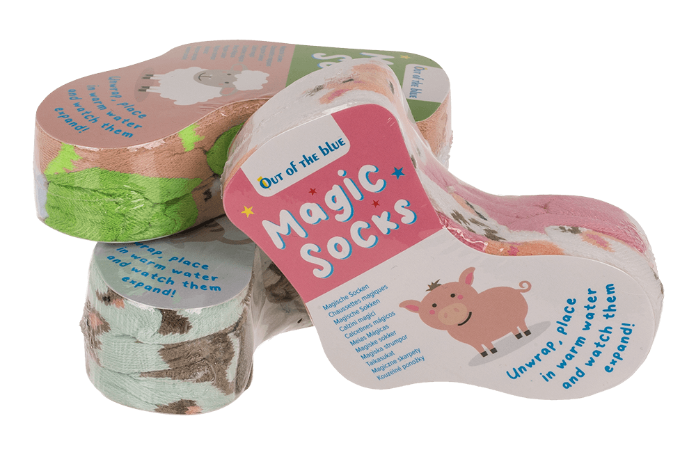 Magic kids socks, farm animals, 1 pair,