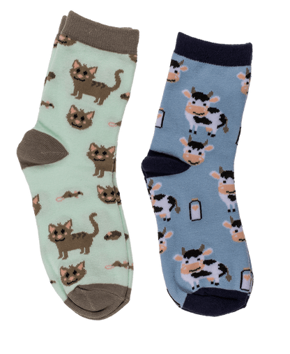Magic kids socks, farm animals, 1 pair,