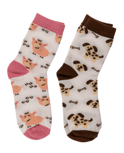 Magic kids socks, farm animals, 1 pair,