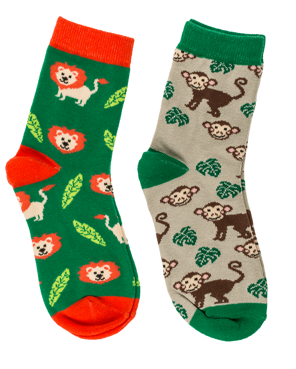 Magic kids socks, wild animals, 1 pair,