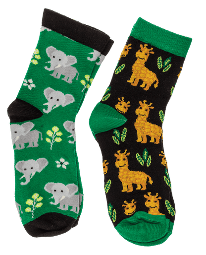 Magic kids socks, wild animals, 1 pair,