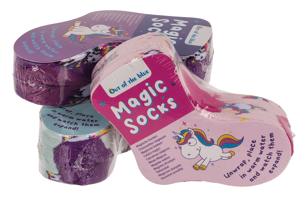 Magic kids socks, comic unicorn, 1 pair,