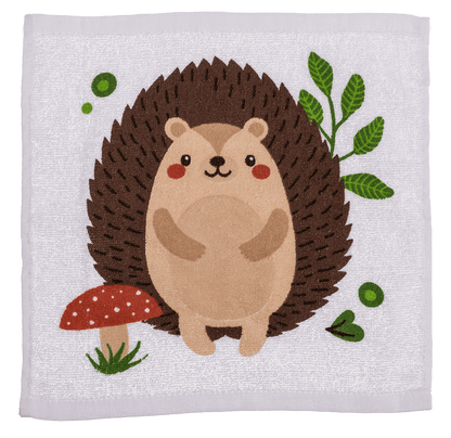 Magic cotton towel, forrest animals,