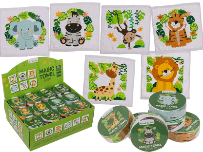 Magic cotton towel, Safari,