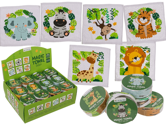 Magic cotton towel, Safari,