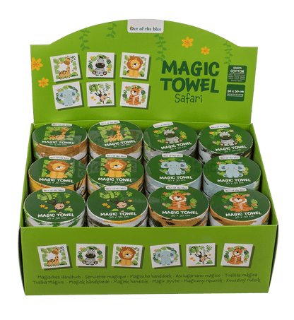 Magic cotton towel, Safari,