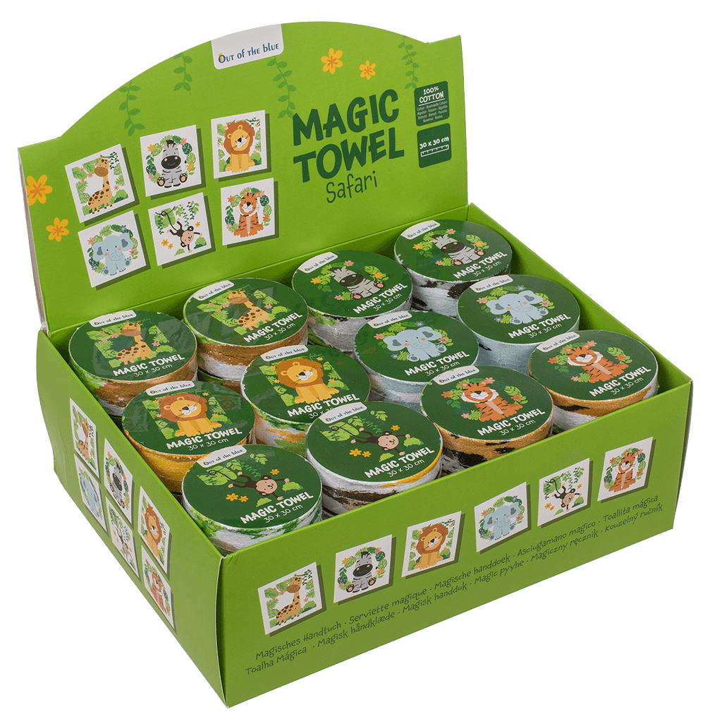 Magic cotton towel, Safari,