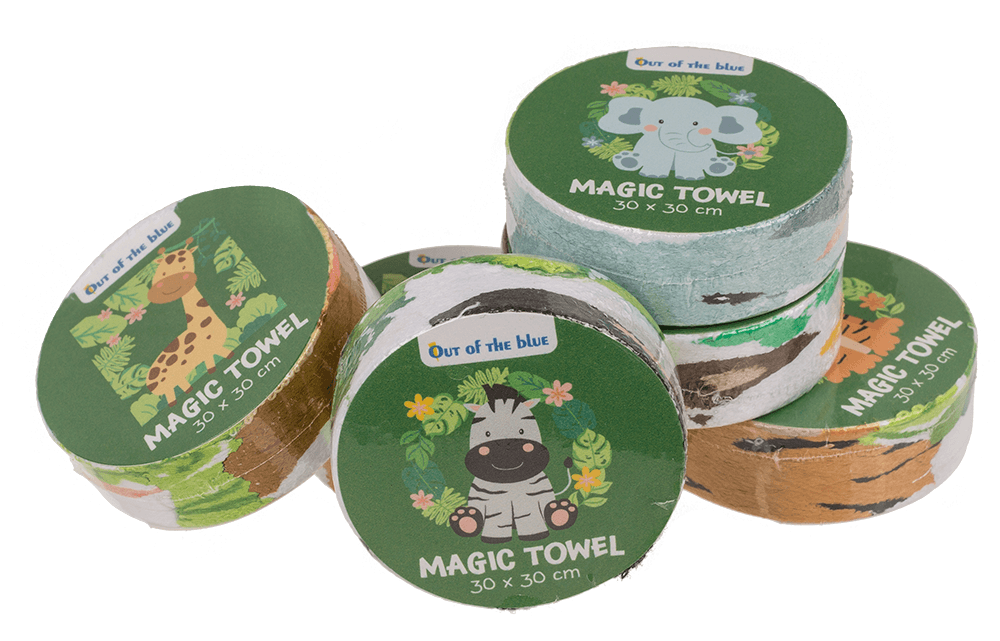 Magic cotton towel, Safari,