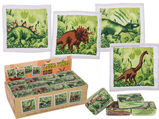 Magic cotton towel, Dinosaur,