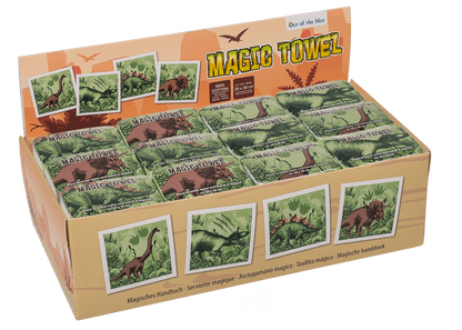 Magic cotton towel, Dinosaur,