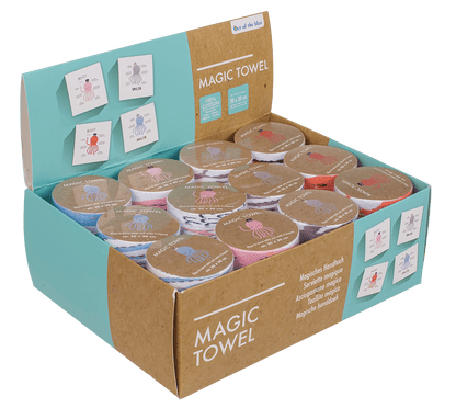 Magic cotton towel, octopus,