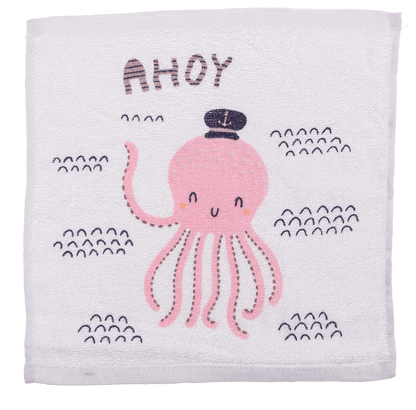 Magic cotton towel, octopus,