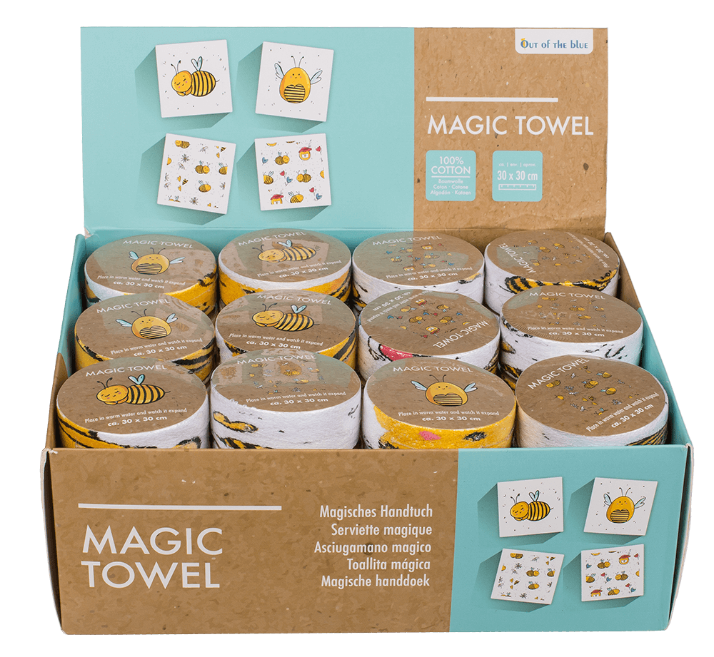 Magic cotton towel, Bee,
