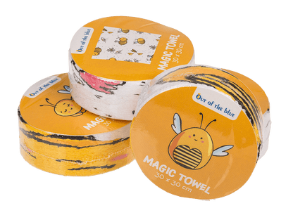 Magic cotton towel, Bee,