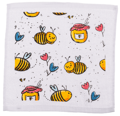 Magic cotton towel, Bee,