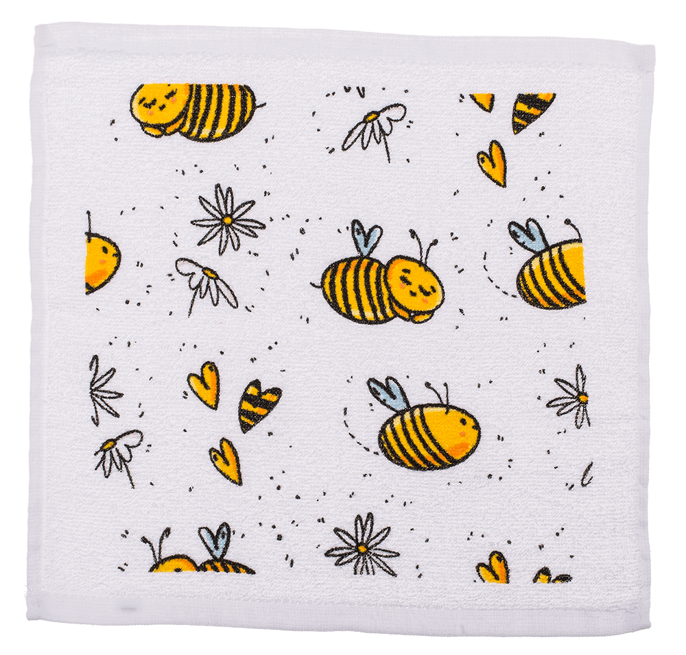 Magic cotton towel, Bee,