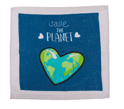 Magic cotton towel, Save the Planet,