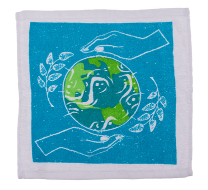 Magic cotton towel, Save the Planet,