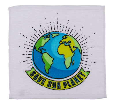 Magic cotton towel, Save the Planet,