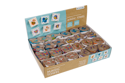 Magic cotton towel, Animals,