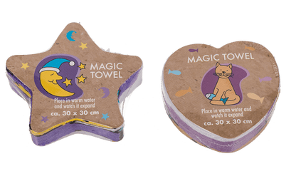Magic cotton towel, Animals,