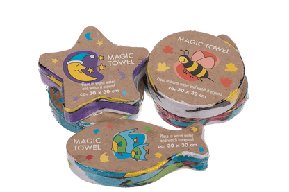 Magic cotton towel, Animals,