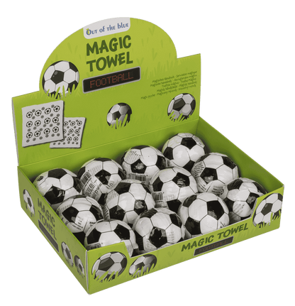 Magic cotton towel, football,