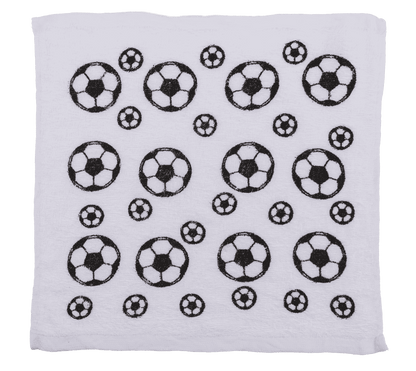 Magic cotton towel, football,