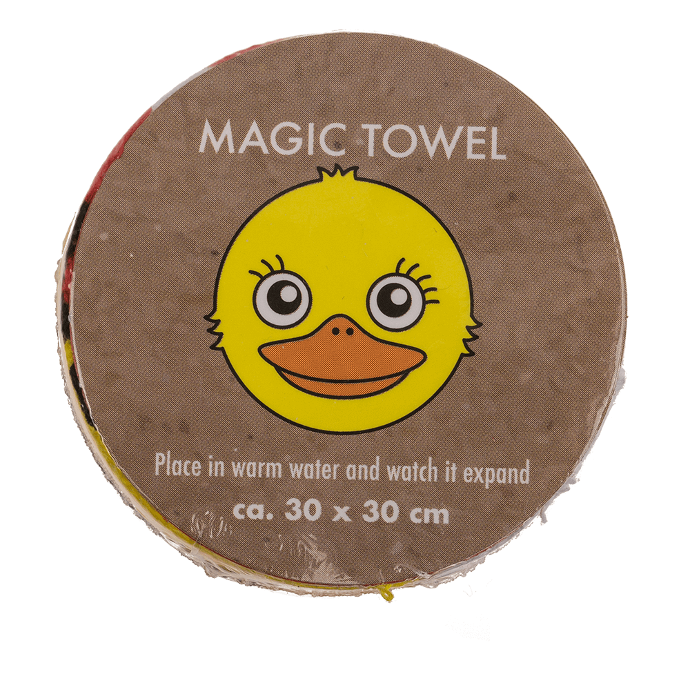 Magic cotton towel, Farm Animals,